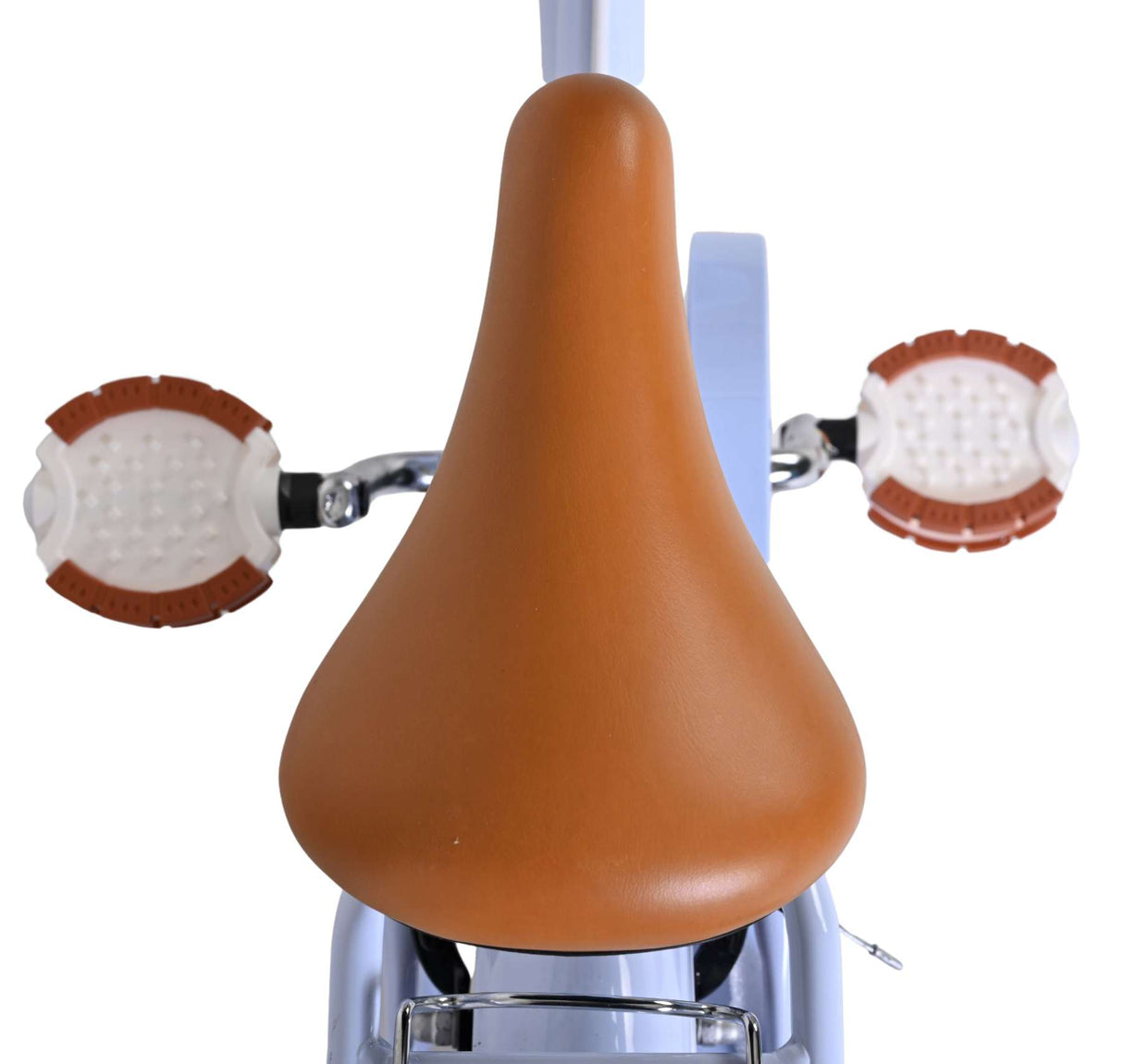 Volare Ashley Kinderfahrrad – Mädchen – 14 Zoll – Pastellblau – zwei Handbremsen