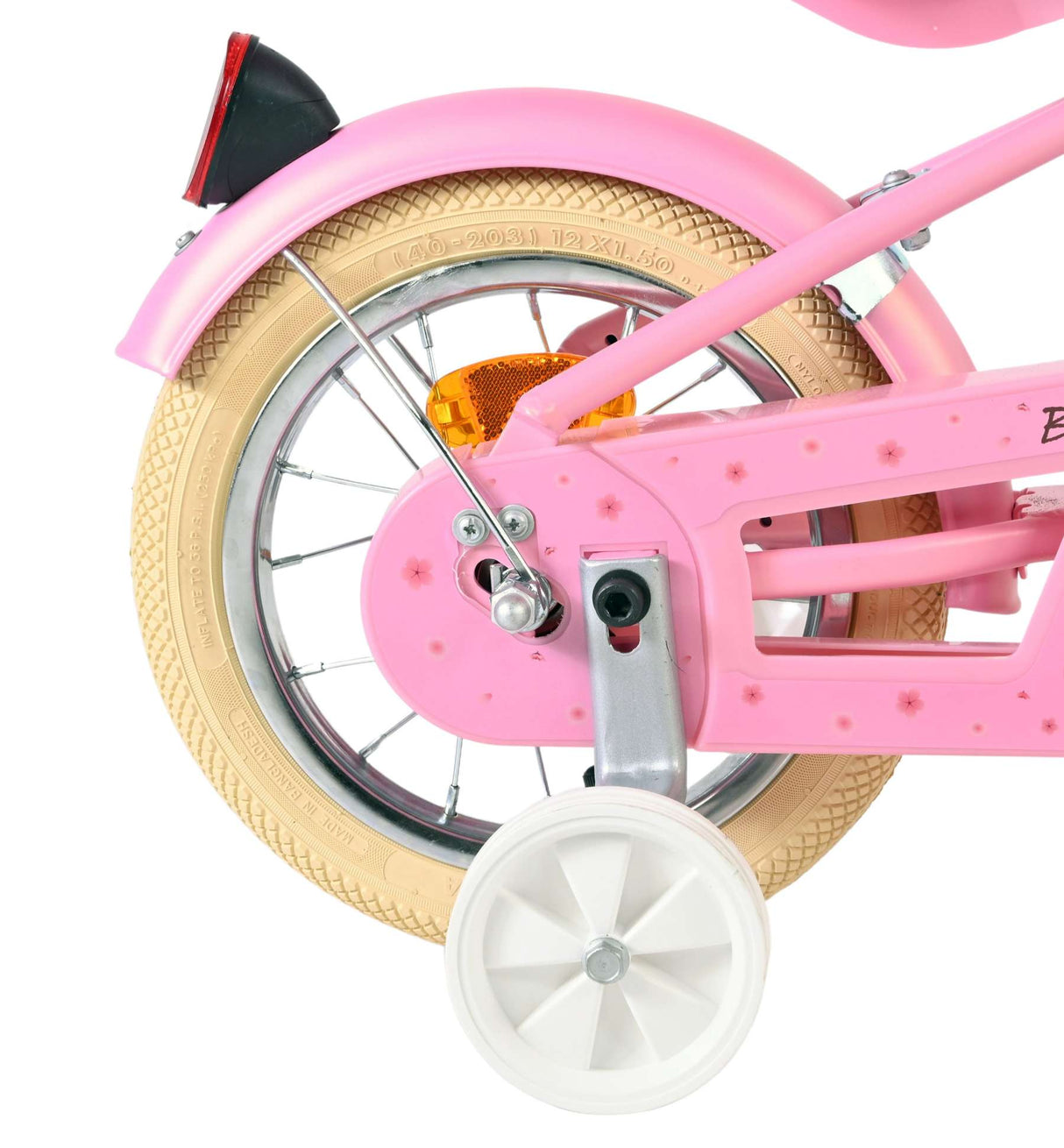 Volare Blossom Kinderfahrrad – Mädchen – 12 Zoll – Rosa
