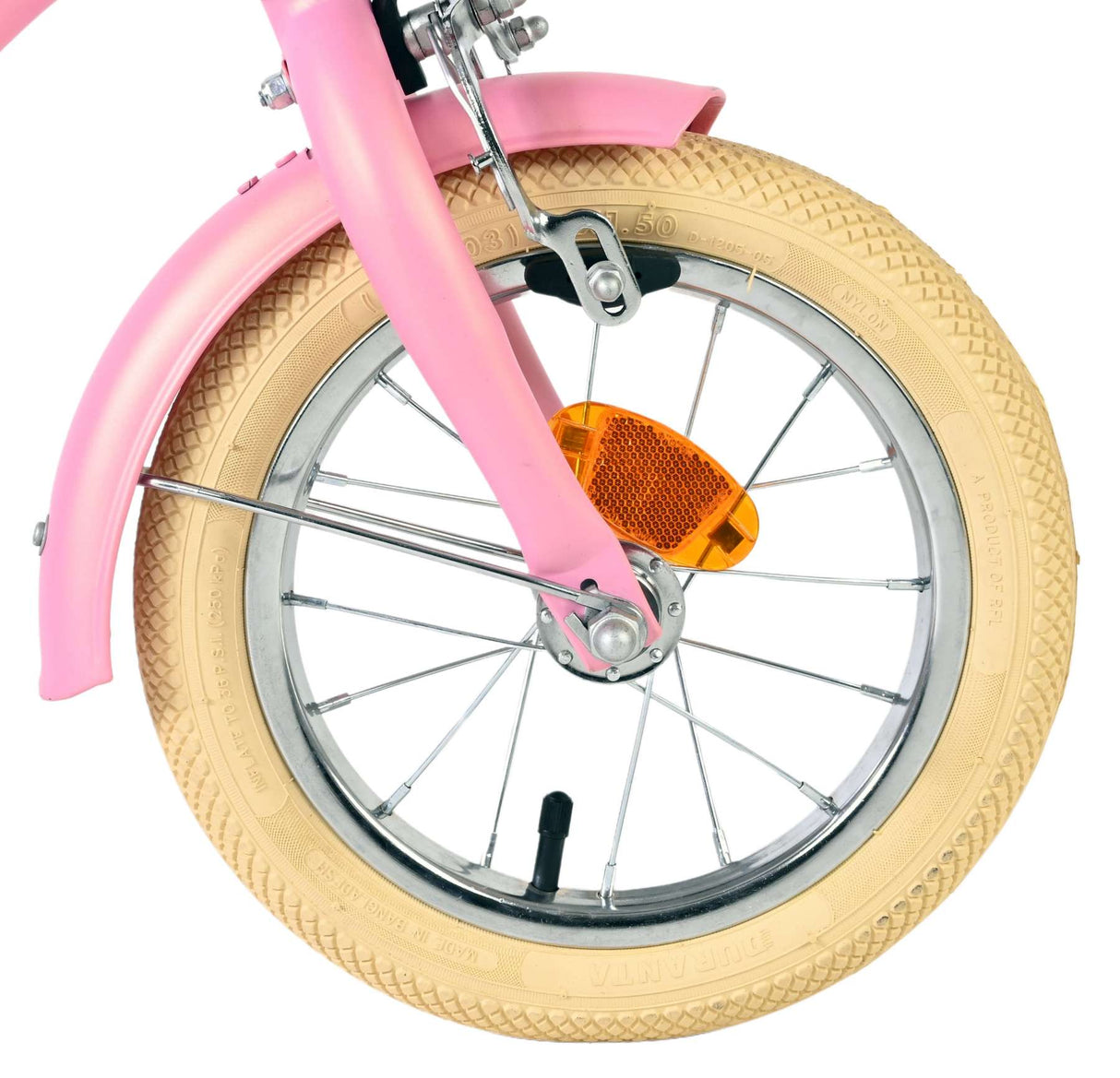 Volare Blossom Kinderfahrrad – Mädchen – 12 Zoll – Rosa