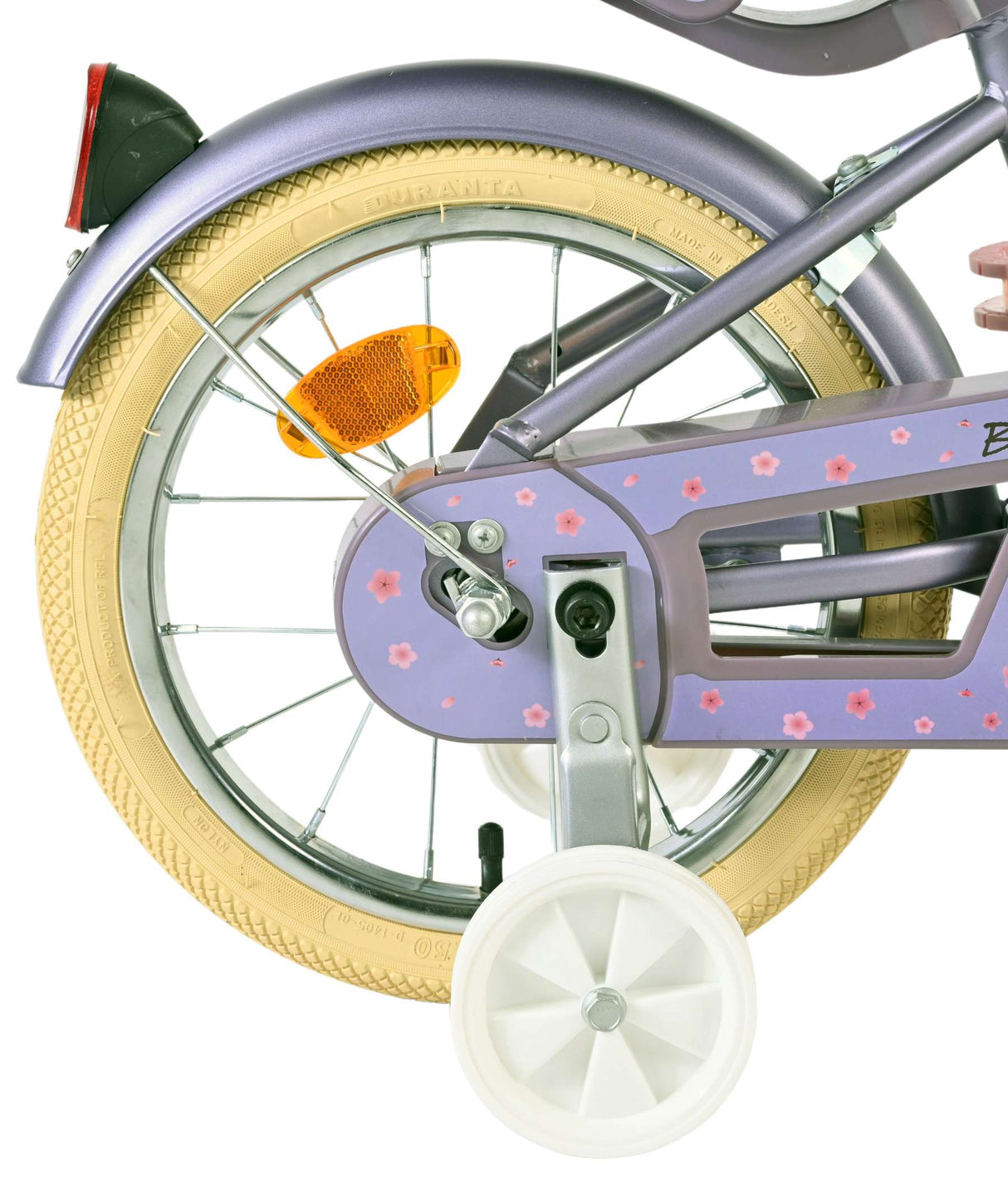 Volare Blossom Kinderfahrrad – Mädchen – 14 Zoll – Lila