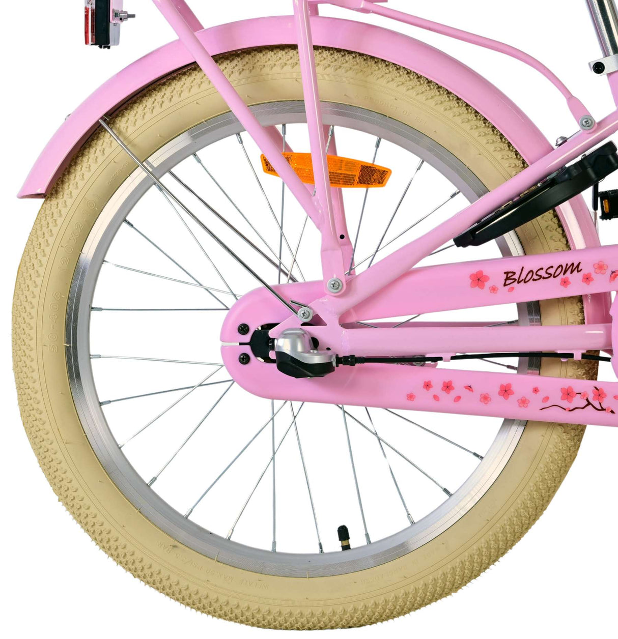 Volare Blossom Kinderfahrrad – Mädchen – 20 Zoll – Pink – Nexus 3 Gänge