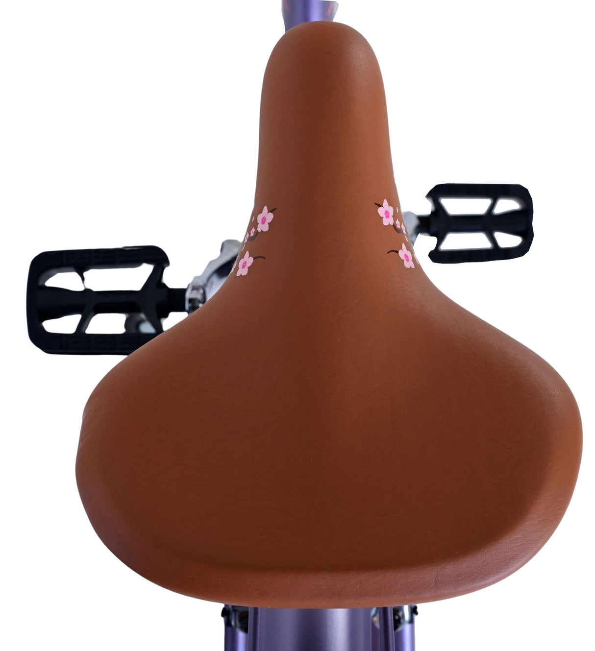 Volare Blossom Kinderfahrrad – Mädchen – 24 Zoll – Lila – zwei Handbremsen