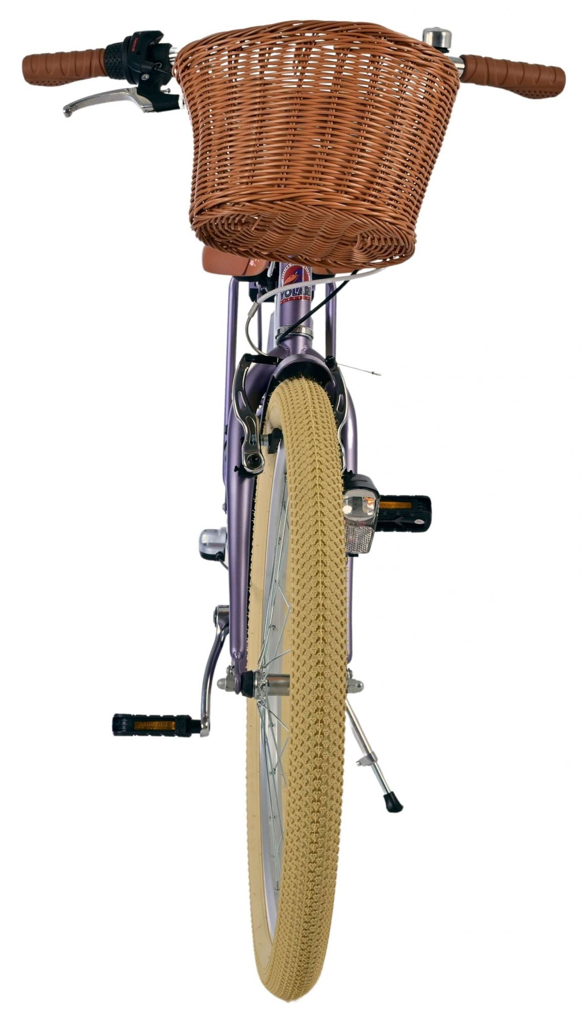 Volare Blossom Kinderfahrrad – Mädchen – 24 Zoll – Lila – 3 Gänge
