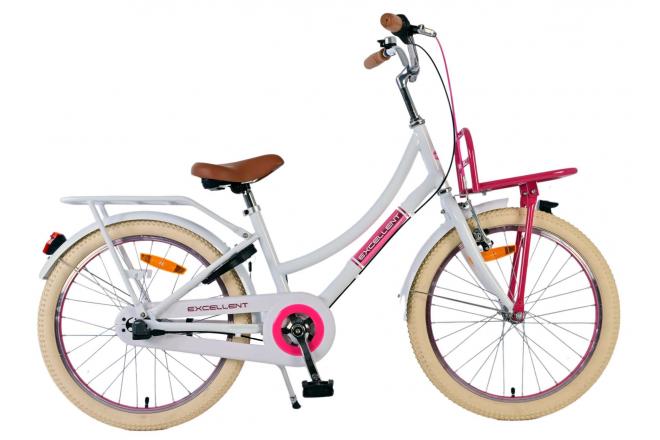 Volare Volare Children's Bike Girls 20 Zoll weiß 3 Zahnräder