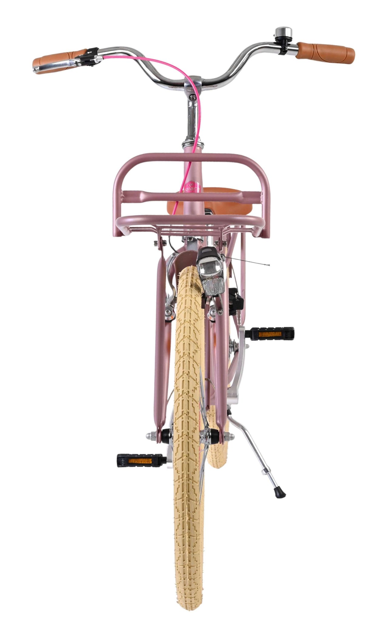 Volare ausgezeichnetes Kinderfahrrad – Mädchen – 24 Zoll – mattrosa