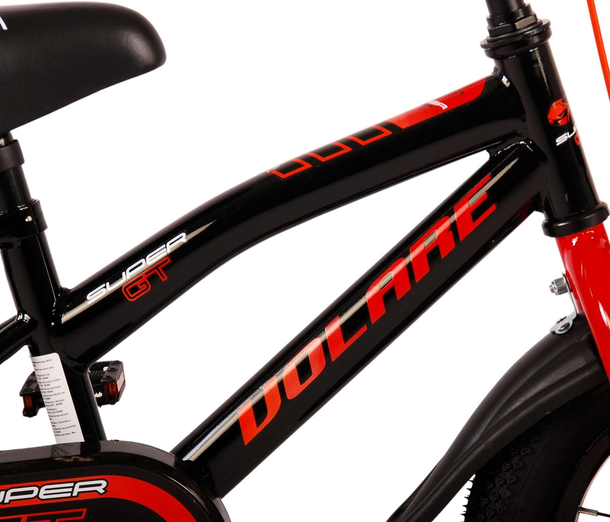 Volare Super GT Kinderbike - Jungen - 12 Zoll - Rot