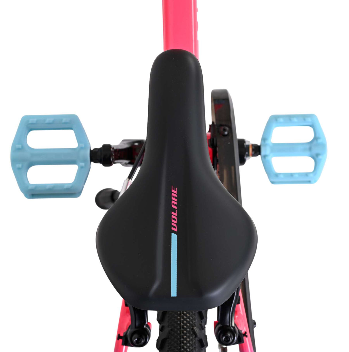 Volare milano kinderfiets - meisjes - 18 inch - roze - 6 speed - twee handremmen