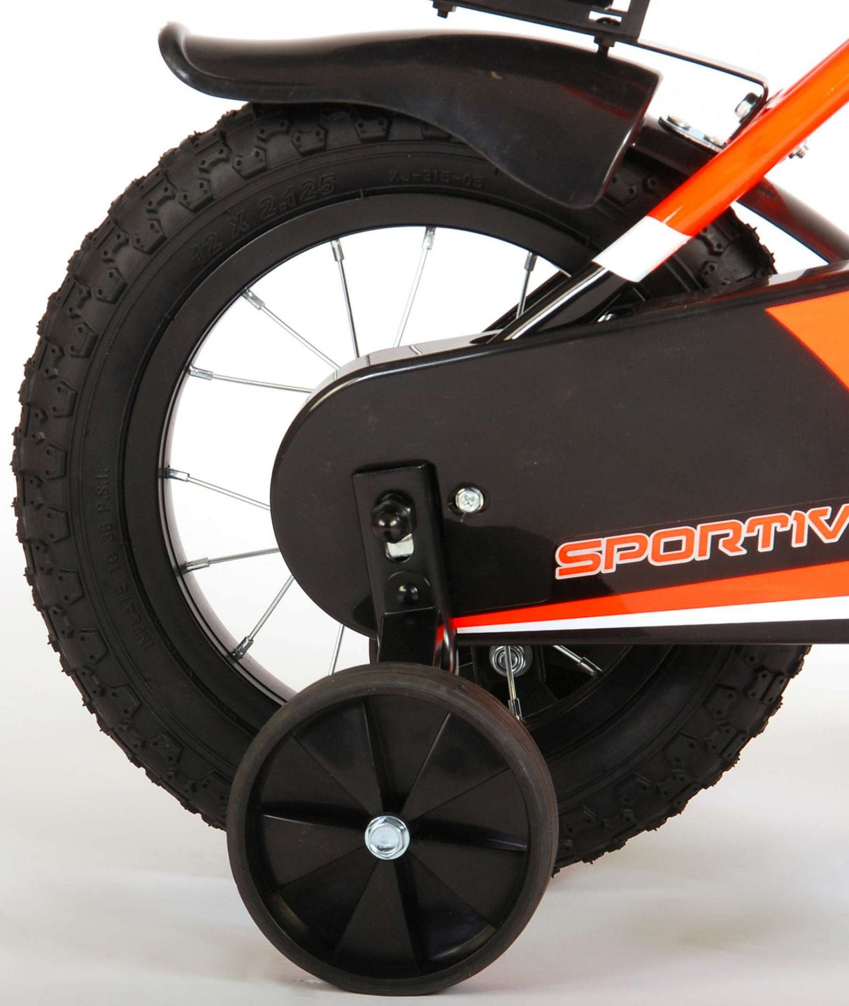 Volare Sportivo Kinderbike Jungen 12 Zoll Neon Oranje Black 95% versammelte sich