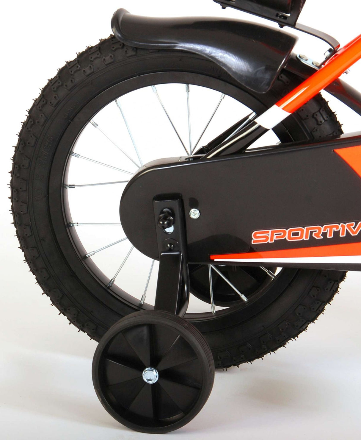 Volare Sportivo Kinderbike Jungen 14 Zoll Neon Oranje Black 95% versammelte sich