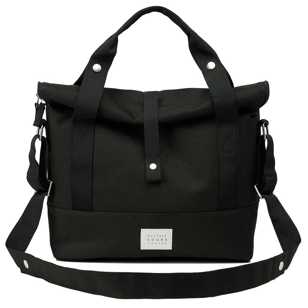 Weathergoods Sweden Umhängetasche City Fahrradtasche schwarz