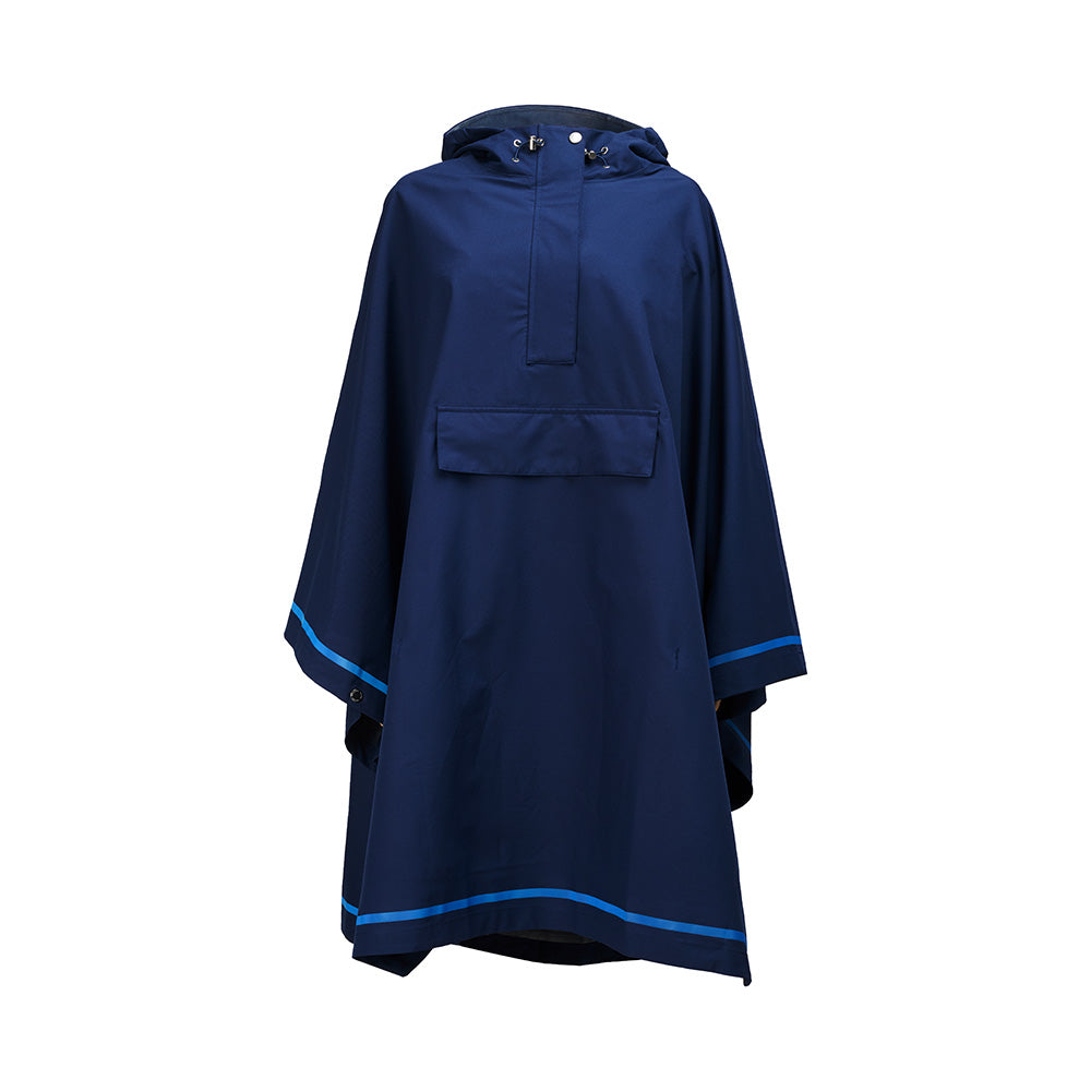 Weathergoods Schweden Poncho Imbris blau l
