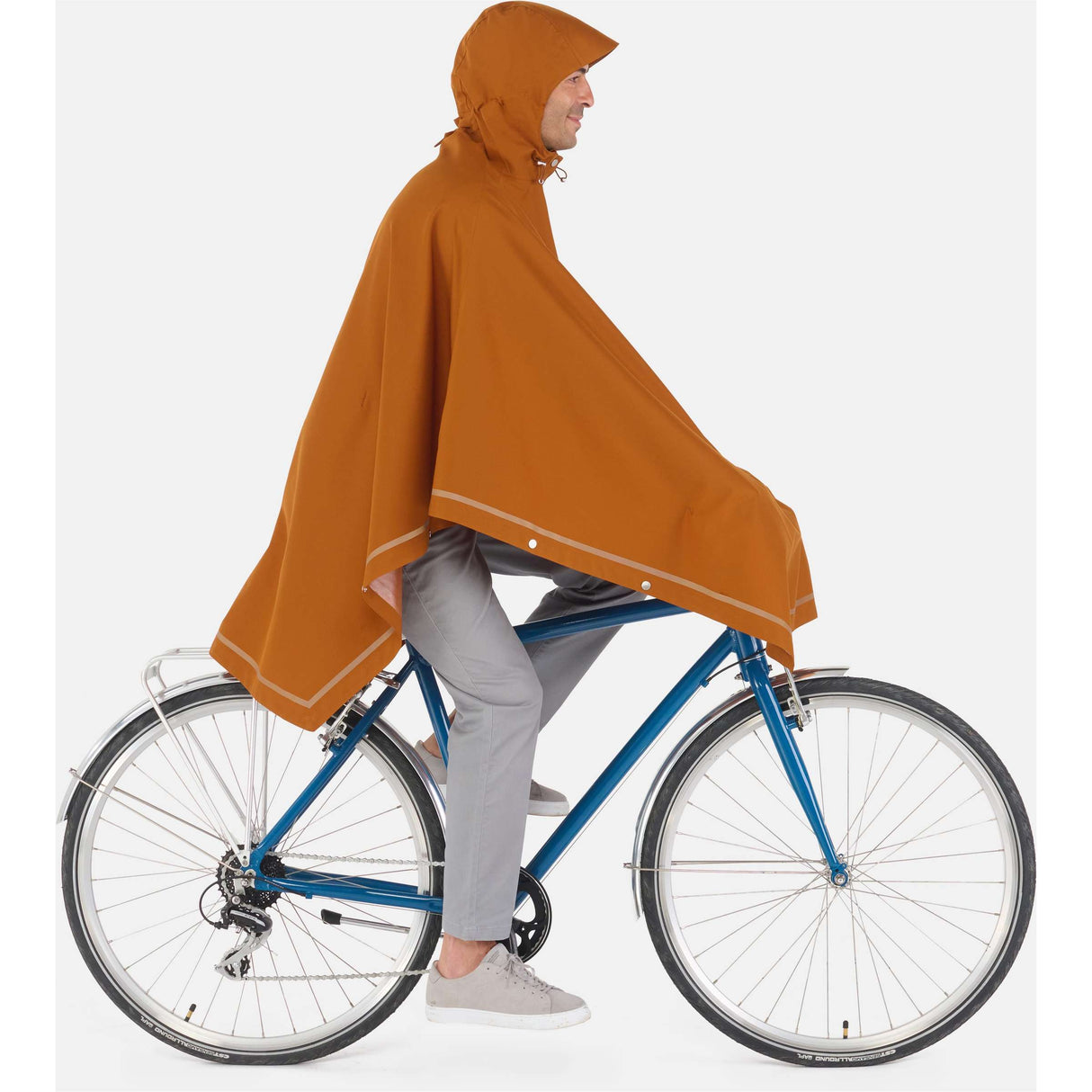 WeatherGoods Schweden Poncho Imbris Kupfer S M.