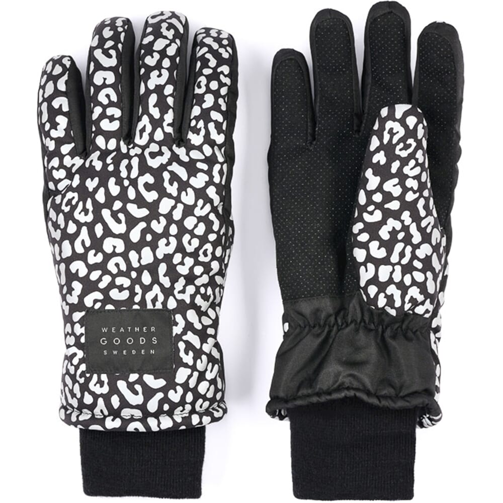 Weathergoods Schweden Refluen. Handschuhe Luna Leopard L.