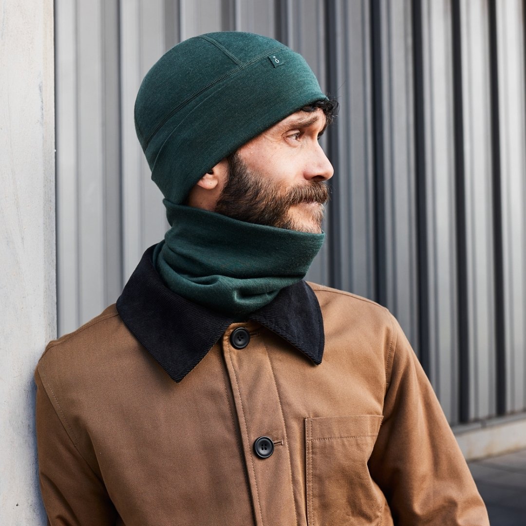Weathergoods Sweden Kol Merino Halswärmer grün