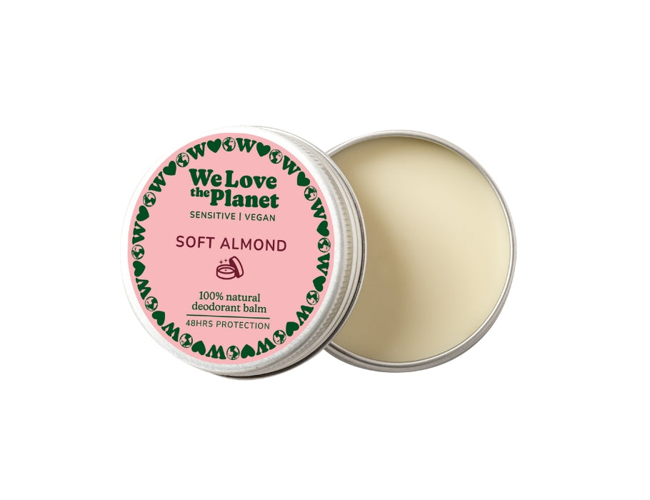 We love the Planet Deo Balm Soft Mandel – Vegan – Sensitiv – 35g