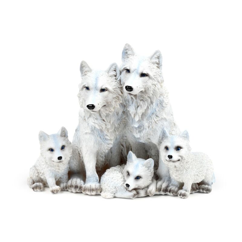 Wolfswelpenfamilie