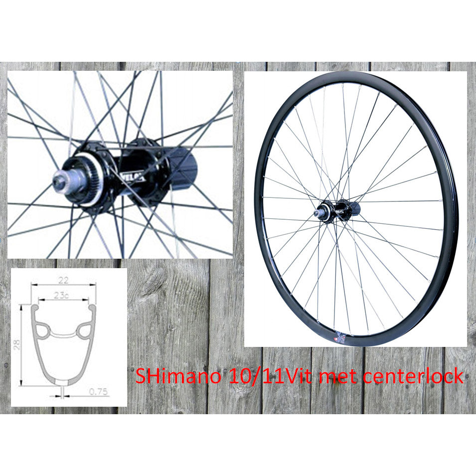 VELOX HINDED HINDEM 28 11V QR Hybridkiesscheibe CL 135 mm