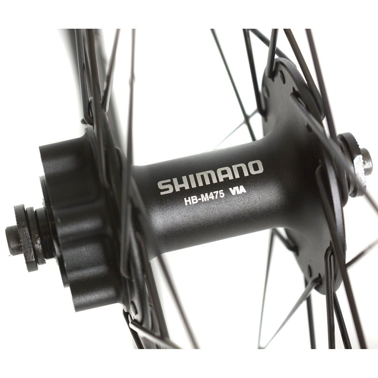 Shimano Velox Vorderrad 28 Kies 19 M475 Disc 100mm qr