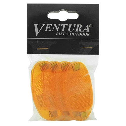 Messinggelagerter Venturaspeichenreflektor orange (4)