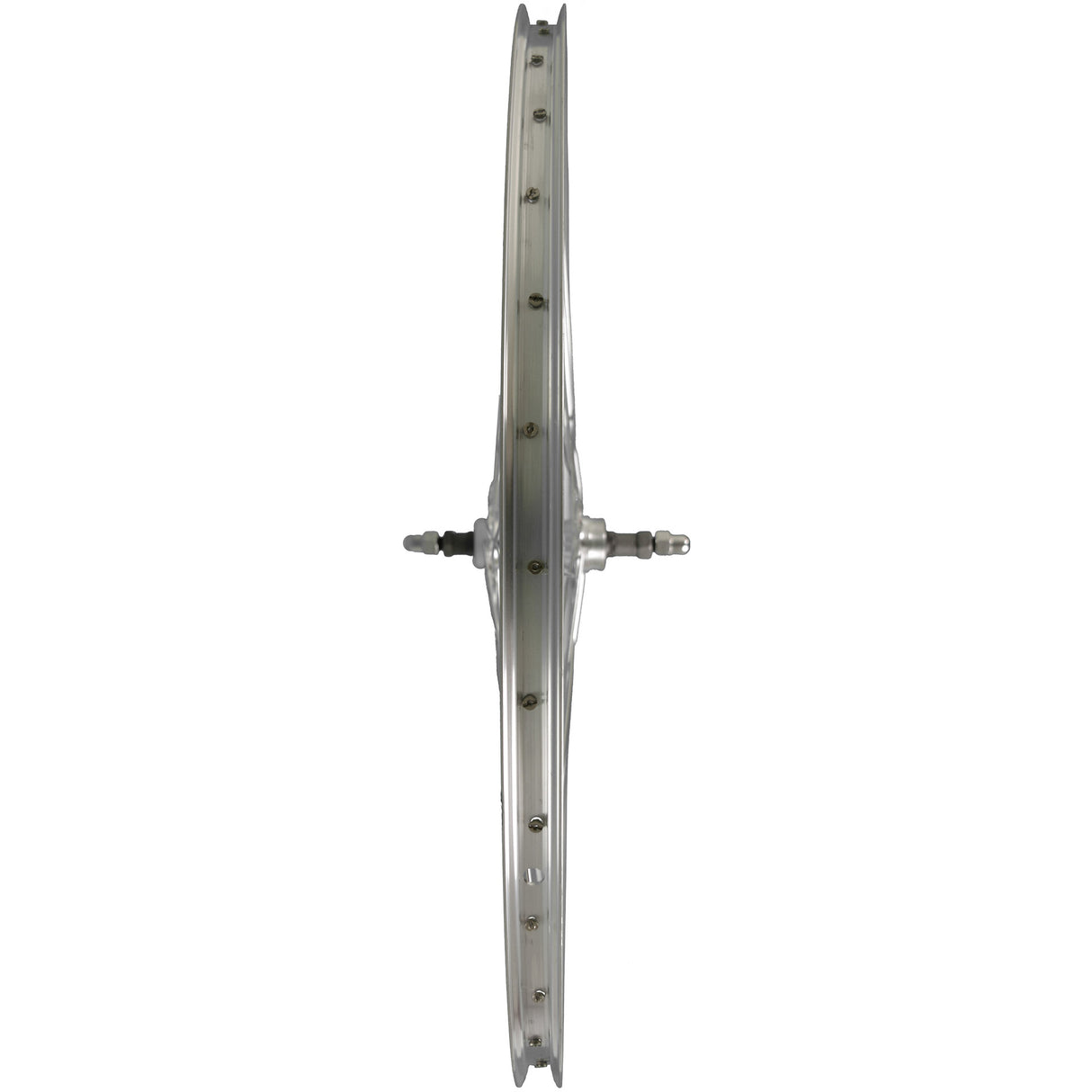 Roland Hinterrad p24h 28 36g 7s Vollachse Aluminium Silber