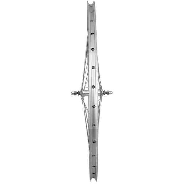 ROLAND Vorderrad 28 Ryde Zac19 Alu Hub Silver Rand
