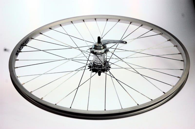 Bike Fun Kids Hinterrad 26x1.75 Velosteel Remubaaf