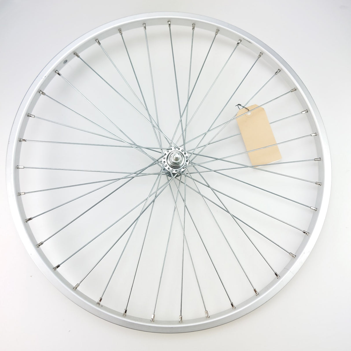 Vorderrad 24x1,75 Aluminium silber blank