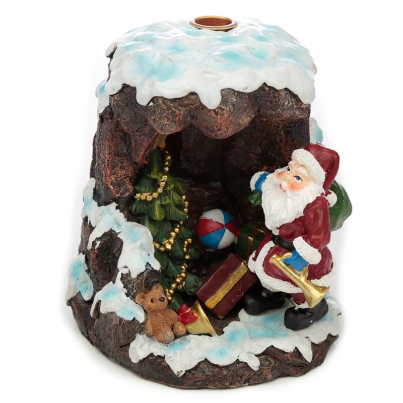 Weihnachtshöhlen-Rückfluss-Räucherstäbchenhalter