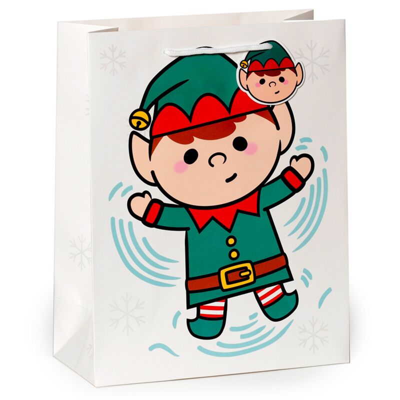Weihnachten festlich Weihnachten - Geschenktüte groß