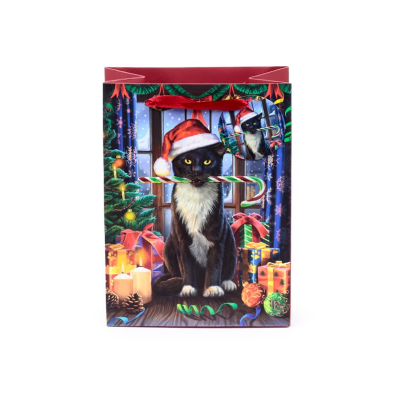 Lisa Parker Weihnachtskrampuskatze – Geschenktüte mittelgroß