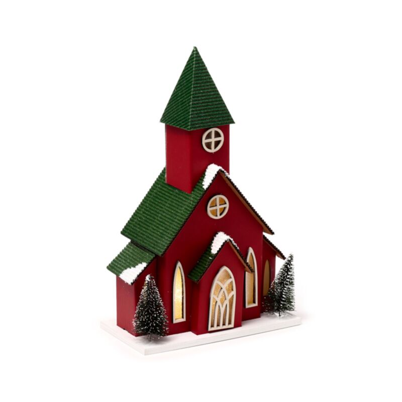 Weihnachtskirche führte Dekoration