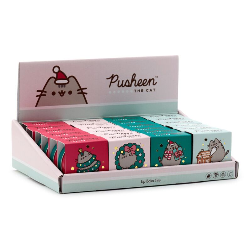 Weihnachten 2023 Pusheen the Cat Lippenbalsam in der Dose