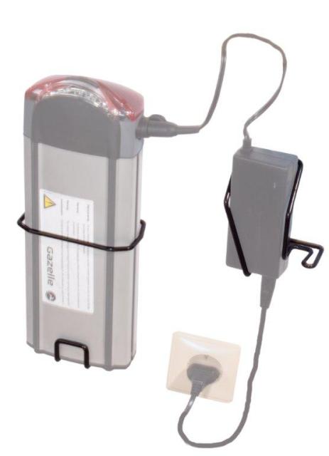 Gazelle -Wandhalter Steco Battery Ladegerät