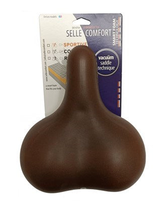 Origo Selle Comfort Sattel Catana Brown Memory Foam