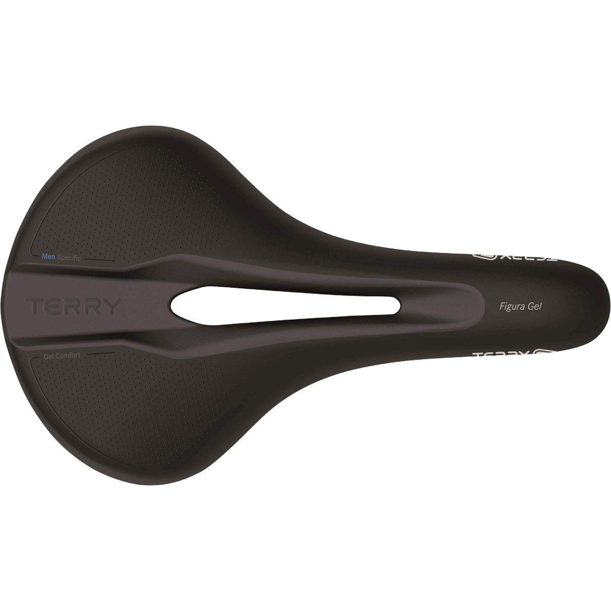 Terry Sattel Figura Gel Heren Schwarz