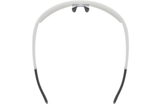 Trivio – Fahrradbrille Noa White Revo Red mit extra transparenter Linse