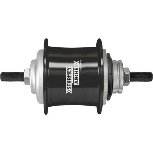 Sturmeyarcher Nabenschaltung 3-Gang Sturmey Archer S-RF3 Freilauf – 36 Löcher – Schwarz