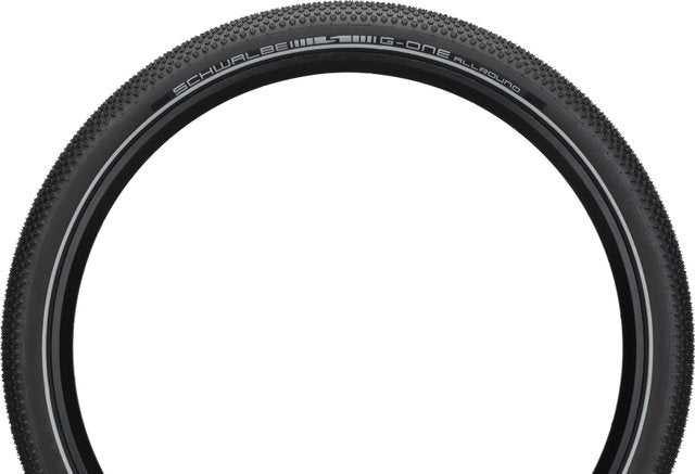 Klappband Schwalbe G-One Allround DD RaceGuard 27,5 x 2,25 57-584 mm-Black mit Reflexion
