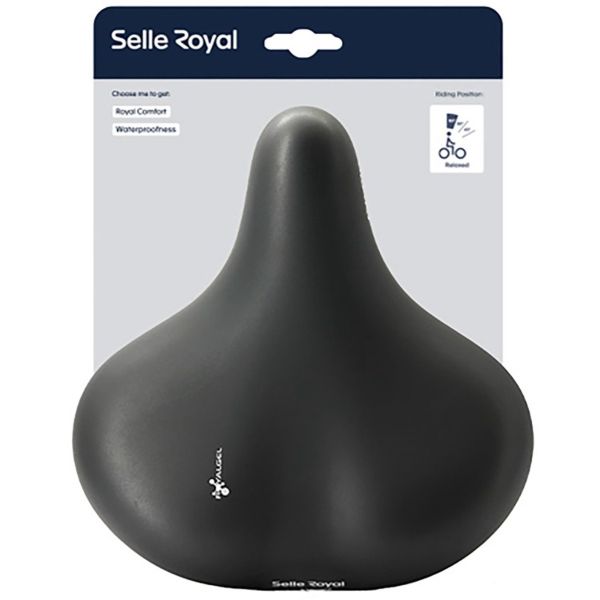 Selleroyal Fahrradsattel Selle Royal Gipsy Spring Relaxed – Schwarz