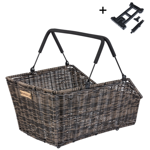 Basil Korb Cento Rattanoptik braun (Mik)