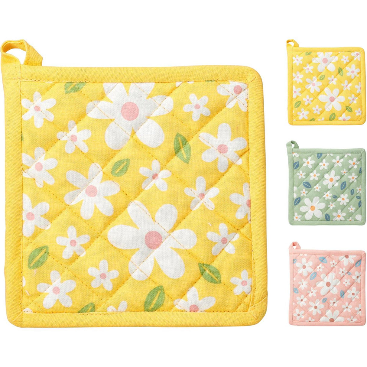 Home styling pannenlap 20x20cm 3 assorti