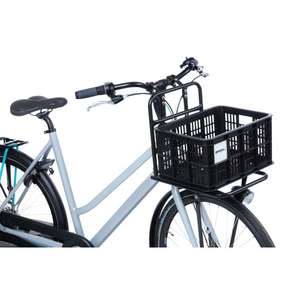 Basilikum fietslat S - klein - 17,5 Liter - schwarz