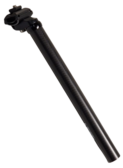Hzb Aa+ Carbon-Sattelstütze mit Aluminiumkopf ATB Race 27,2 mm 300 mm schwarz