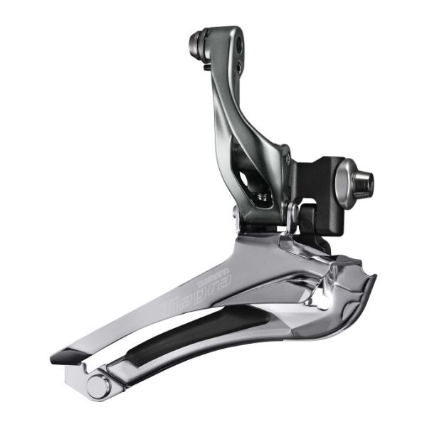 Shimano Umwerfer 2 x 10-fach Tiagra FD-4700 ø34,9 mm Schelle Down-Pull 61–66° 46–53 Zähne – Grau