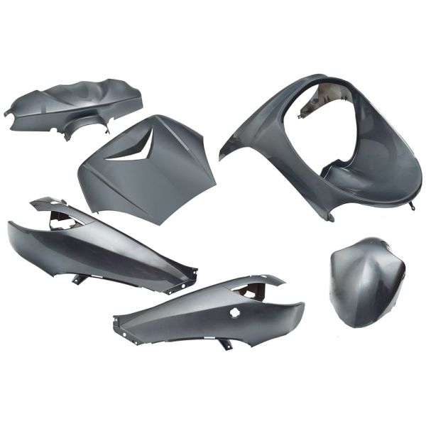 Randplatten-Set 6-teilig für Peugeot Vivacity bis Baujahr 2008 – Anthrazit
