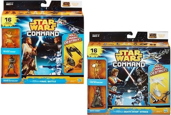 Hasbro Star Wars Command Final Battle-Set mit 16 Figuren