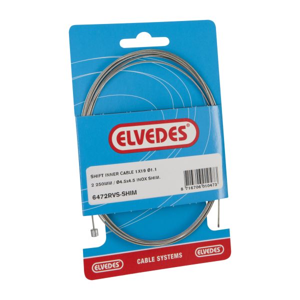 Getriebe Kabel Shimano 2,25 m 1,1 mm 6472 Silber