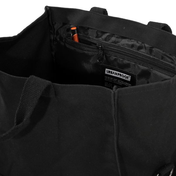 Dutchperfect Urbanproof Tragetasche City Tote recycelt 22l schwarz