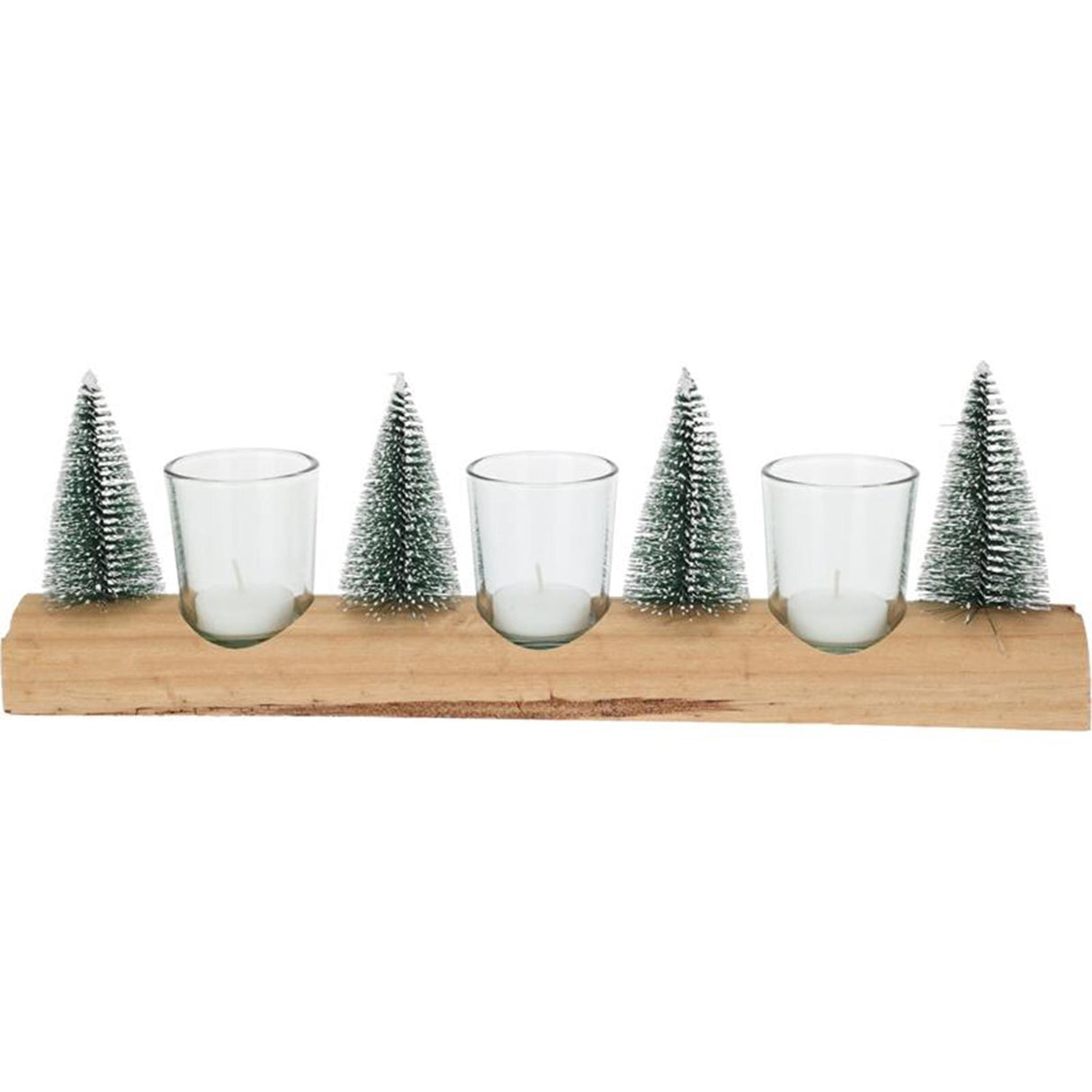 Home-Styling-Teelichthalter-Set mit Bäumen