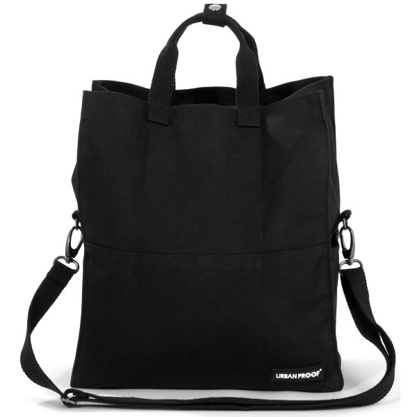 Dutchperfect Urbanproof Tragetasche City Tote recycelt 22l schwarz